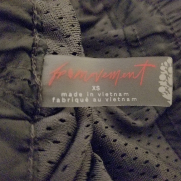 Free People Movement Nova Lined Pants Size XS Gray Side Zipper Wide Leg - Picture 11 of 12